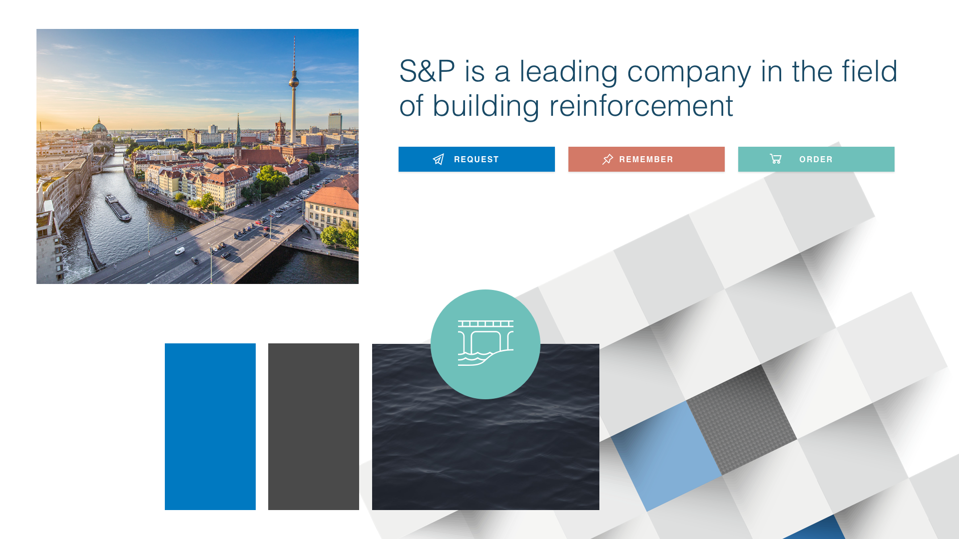 Material für Marketing und PR von S&P