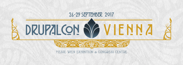 Logo der DrupalCon 2017 in Wien