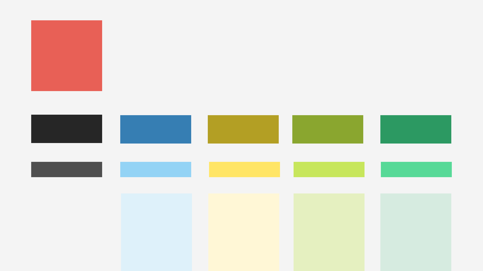 Color Palette for Berger Schmidt