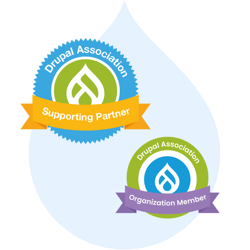 We are Drupal partners