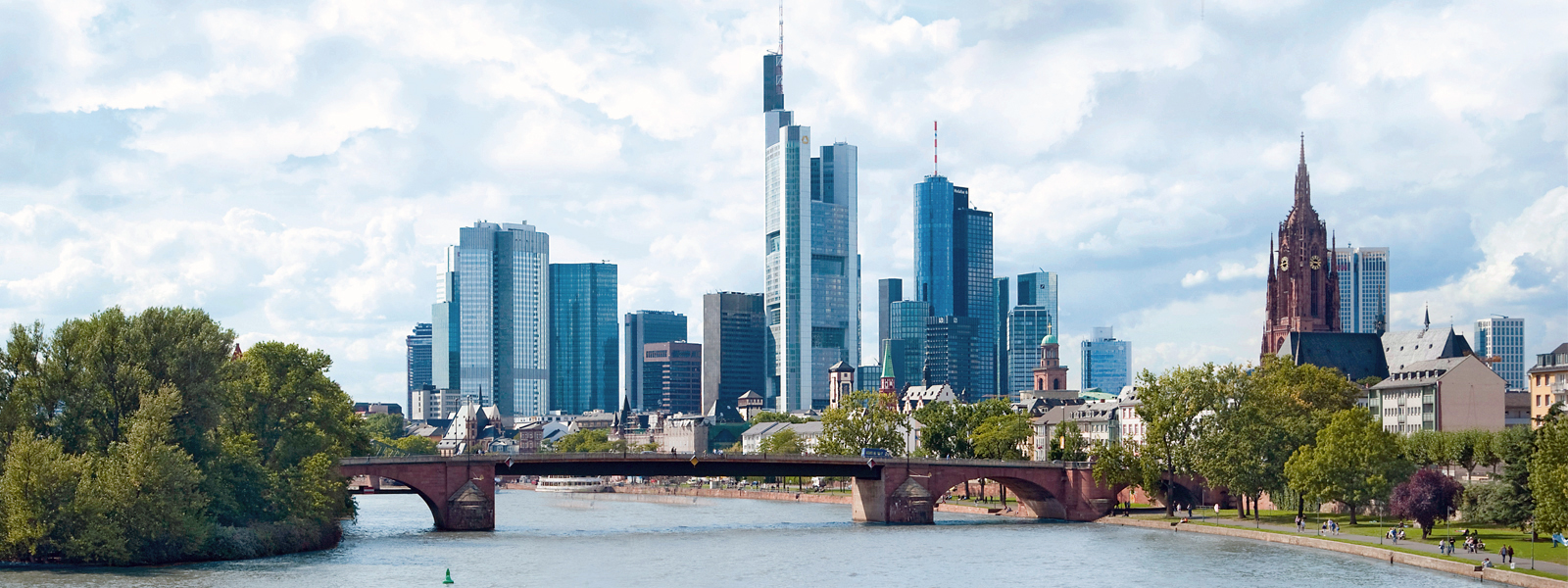 Skyline von Frankfurt